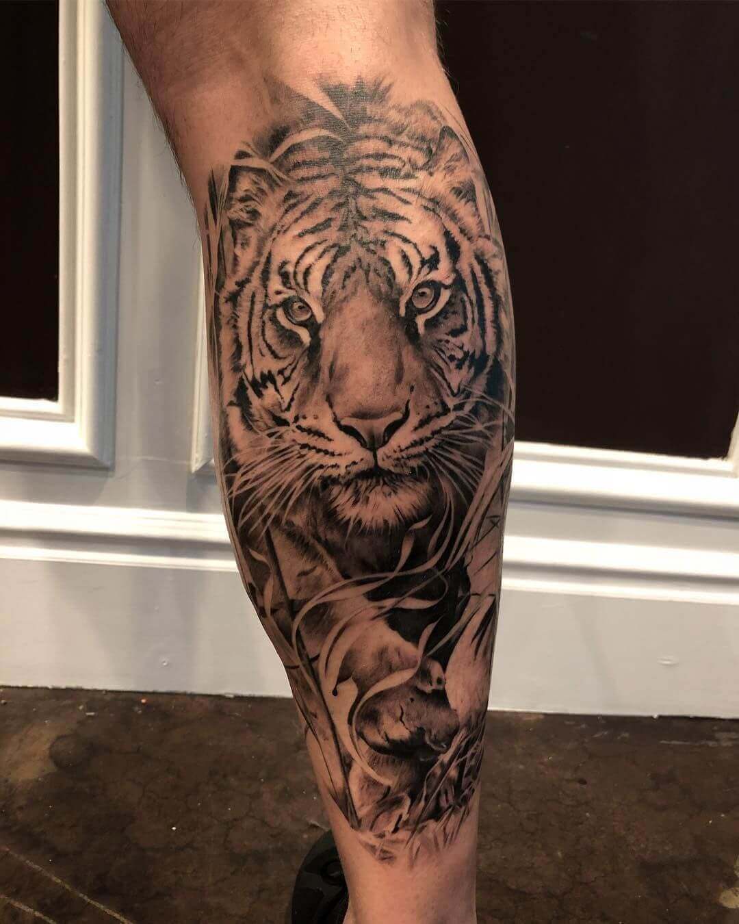 Top 94+ about calf tattoo ideas unmissable .vn